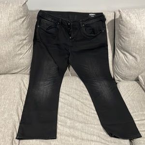 Mens Buffalo Black Stretch Jeans